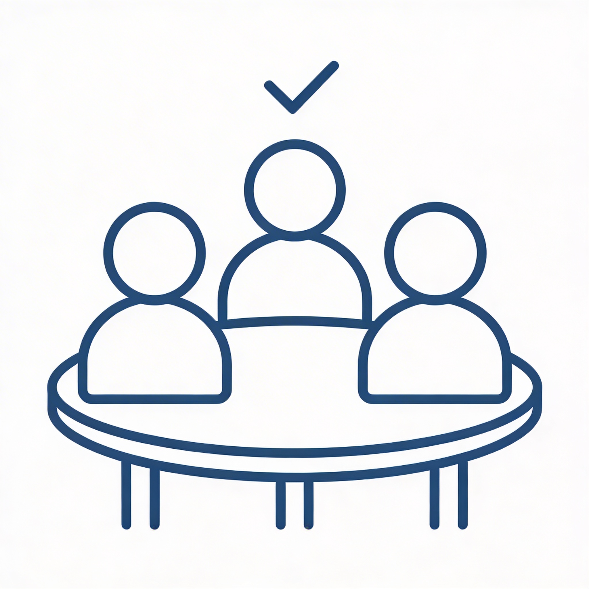 Milestone meeting icon